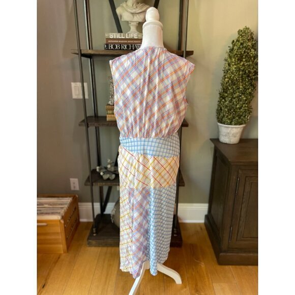 Veronica Beard Wixson Dress Multicolor Womens Size 12 - Picture 9 of 13